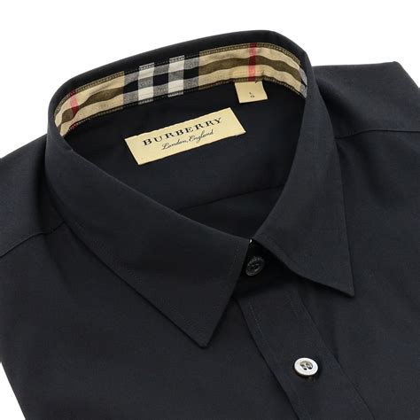 burberry black label mens shirt|designer shirt burberry for men.